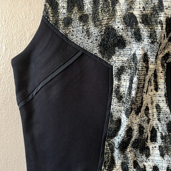 NWT Rebecca Minkoff Moulin Leopard Print Sleeveless Sheath Dress 2 - Picture 5 of 16